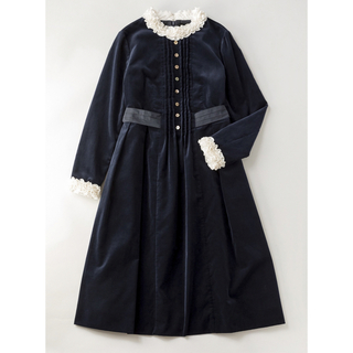 ジェーンマープル(JaneMarple)のJaneMarple Cotton velvet colette dress(ひざ丈ワンピース)
