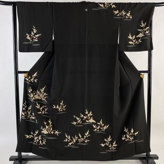 訪問着 身丈158.5cm 裄丈66cm 正絹 名品 【中古】(着物)