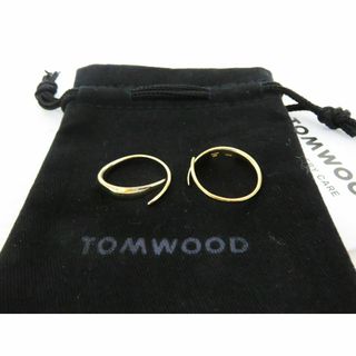 トムウッド(TOM WOOD)の定価2.9万 新品 TOM WOOD Ear Loop Gold ゴールド(ピアス)