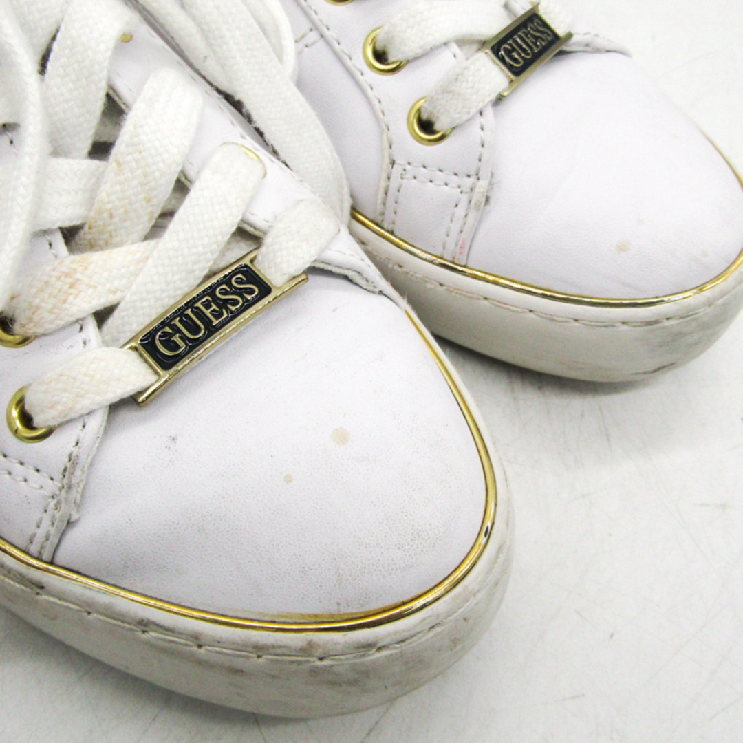 GUESS - ゲス スニーカー ローカット レザー 本革 ブランド GUESS - ゲス スニーカー ローカット レザー 本革 ブランド