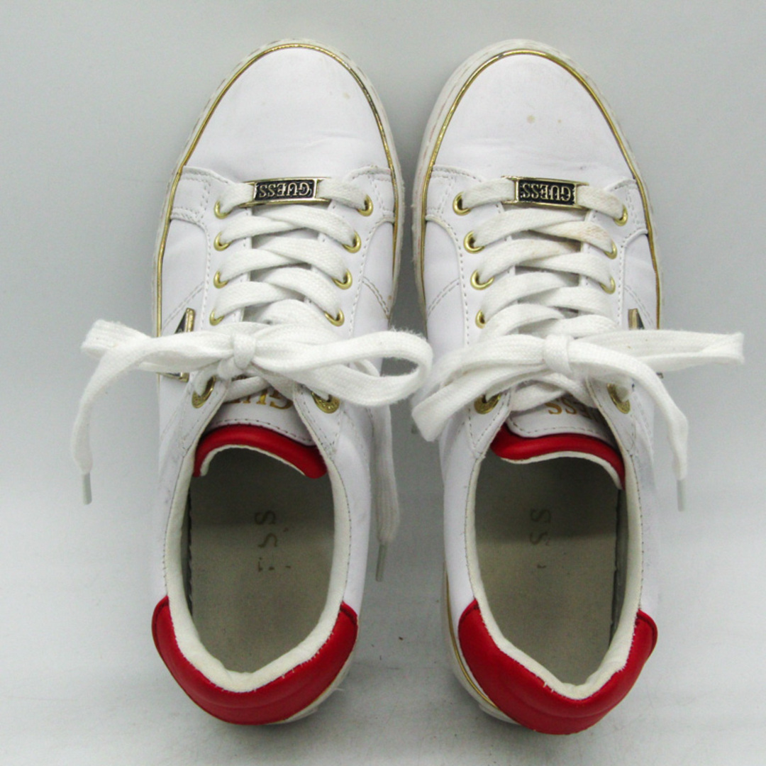 GUESS - ゲス スニーカー ローカット レザー 本革 ブランド GUESS - ゲス スニーカー ローカット レザー 本革 ブランド