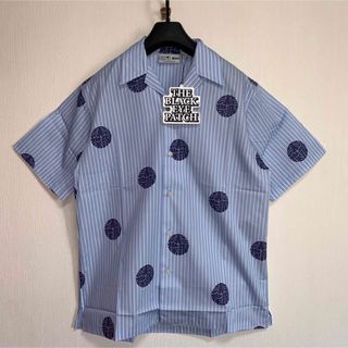 ワコマリア(WACKO MARIA)の【Black Eye Patch】Kamon SHIRT／新品タグ付／送料込(シャツ)