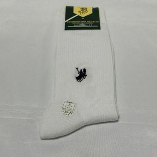 Cambridge park polo club 紳士ソックス 靴下 ホワイト(ソックス)