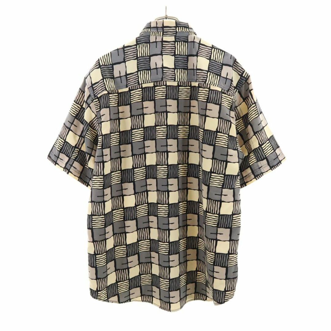 PELLE PELLE - ペレペレ 総柄 半袖 シャツ M グレー系 PELLE PELLE - ペレペレ 総柄 半袖 シャツ M グレー系