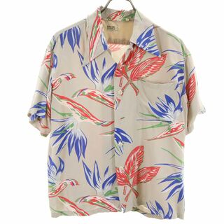 ケオニオブハワイ 東洋エンタープライズ 半袖 オープンカラー シャツ S KEONI OF HAWAII メンズ(シャツ)