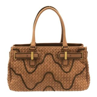 ボッテガヴェネタ(Bottega Veneta)のBOTTEGA VENETA(ボッテガヴェネタ) トートバッグ イントレチャート 169754 ブラウン チェーン レザー(トートバッグ)