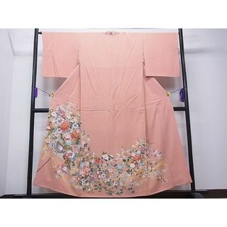 平和屋1■豪華色留袖　風景文　逸品　CAAB5685th(着物)