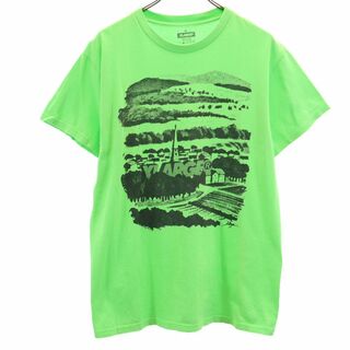 エクストララージ(XLARGE)のエクストララージ USA製 プリント 半袖 Tシャツ M グリーン系 XLARGE メンズ(Tシャツ/カットソー(半袖/袖なし))