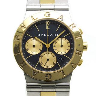 ブルガリ(BVLGARI)のBVLGARI (ブルガリ) 腕時計 デイアゴノ スポーツ クロノグラフ CH35SG クォーツ【中古】(腕時計(アナログ))