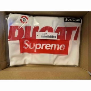 シュプリーム(Supreme)のSupreme®/Ducati® Soccer Jersey white L(Tシャツ/カットソー(半袖/袖なし))
