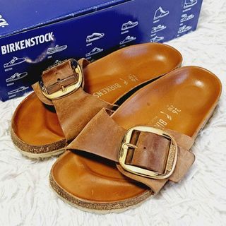 ビルケンシュトック(BIRKENSTOCK)のビルケンシュトック 美品✨箱付き マドリッド ビッグバックル サンダル 23(サンダル)