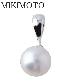 ミキモト(MIKIMOTO)の御木本 ミキモト MIKIMOTO K18WG アコヤ真珠7.2ミリ ペンダント(ネックレス)