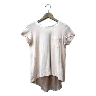 サカイラック(sacai luck)のサカイラック 半袖フリルTシャツ カットソー レディース 2(Tシャツ(半袖/袖なし))
