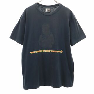 アベイシングエイプ(A BATHING APE)のアベイシングエイプ 日本製 プリント 半袖 Tシャツ L ブラック A BATHING APE メンズ(Tシャツ/カットソー(半袖/袖なし))