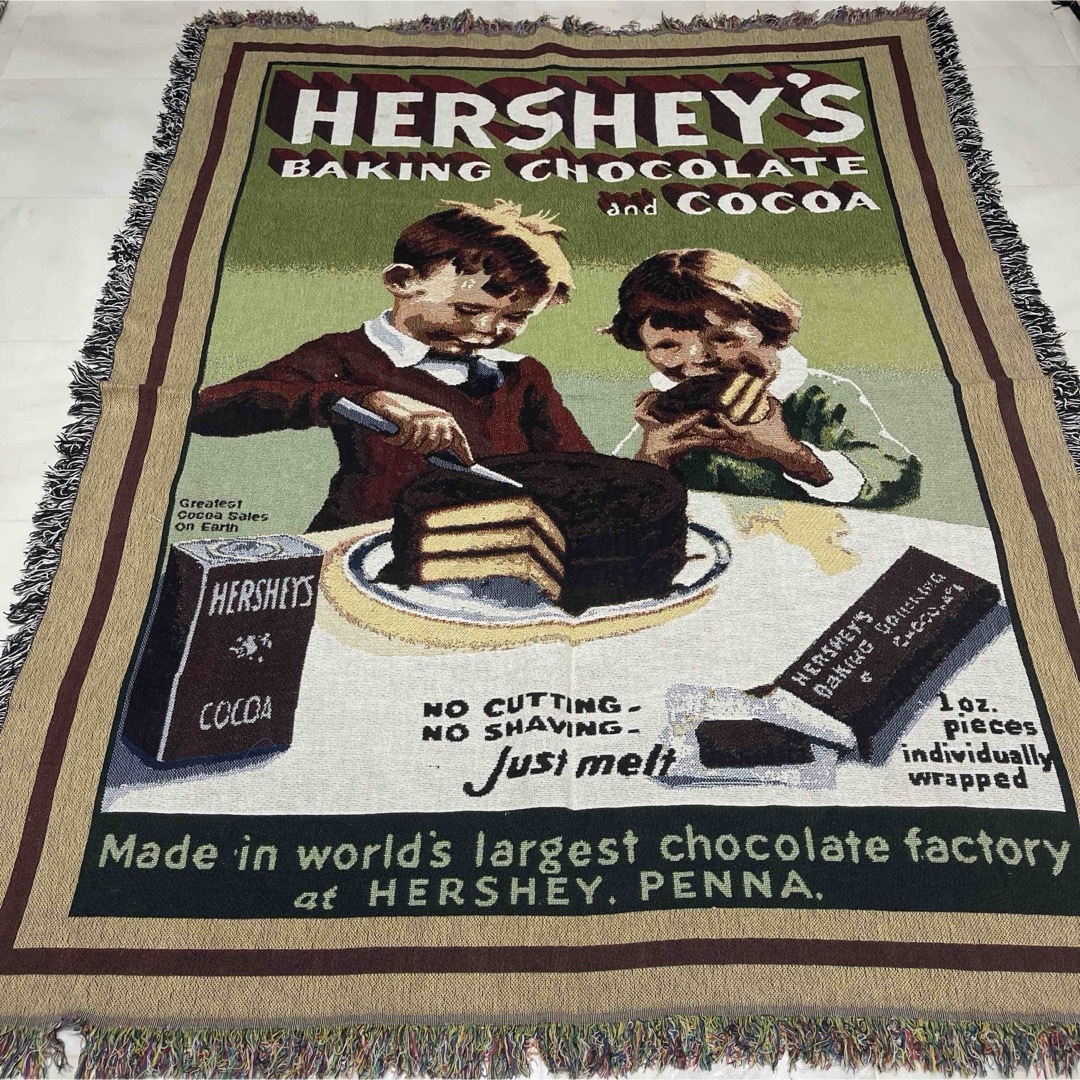VINTAGE - チョコレート工場 マルチカバー ソファーカバー VINTAGE - チョコレート工場 マルチカバー ソファーカバー