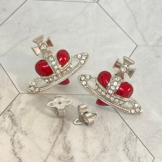 Vivienne Westwood - ヴィヴィアン　ディアマンテピアス　レッド