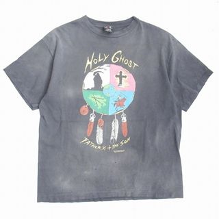 極美品 24ss セントマイケル LASTMAN HOLY GHOST Tシャツ(Tシャツ/カットソー(半袖/袖なし))