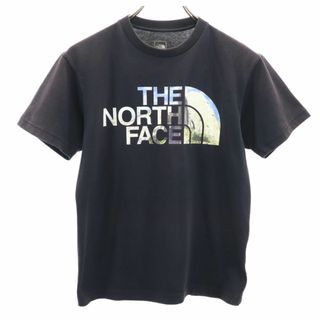 ザノースフェイス(THE NORTH FACE)のザノースフェイス NT31801X プリント 半袖 アウトドア Tシャツ S ブラック THE NORTH FACE メンズ(Tシャツ/カットソー(半袖/袖なし))