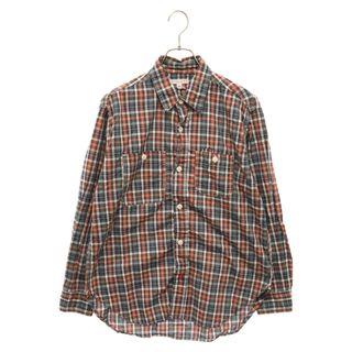 エンジニアードガーメンツ(Engineered Garments)のEngineered Garments エンジニアド ガーメンツ EG Work Shirts (Check) チェックワークシャツ ホワイト/ブラウン(シャツ)