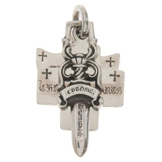 クロムハーツ(Chrome Hearts)のCHROME HEARTS クロムハーツ 3TRINKETS スリートリンケッツペンダント シルバーネックレストップ(ネックレス)