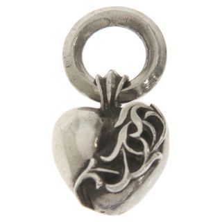 クロムハーツ(Chrome Hearts)のCHROME HEARTS クロムハーツ HEART PENDANT ハートペンダント シルバーネックレストップ(ネックレス)