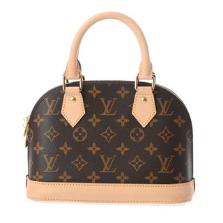 ルイヴィトン(LOUIS VUITTON)のルイヴィトン モノグラム アルマ BB 2WAY ハンドバッグ ブラウン(ハンドバッグ)