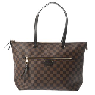 ルイヴィトン(LOUIS VUITTON)のルイヴィトン ダミエ イエナ MM トートバッグ ブラウン(ショルダーバッグ)