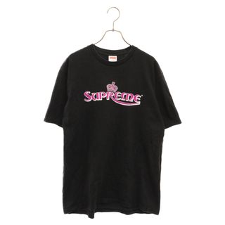 シュプリーム(Supreme)のSUPREME シュプリーム 23SS Crown Tee クラウンロゴプリント半袖Tシャツカットソー ブラック(Tシャツ/カットソー(半袖/袖なし))