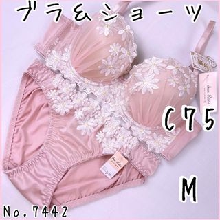 ブラジャーショーツセットC75    No.7442(ブラ&ショーツセット)