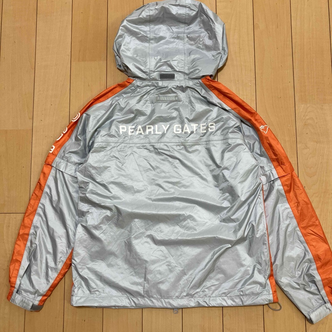 PEARLY GATESレインウェア セットアップ レディース グレー サイズ0 PEARLY GATESレインウェア セットアップ レディース グレー サイズ0