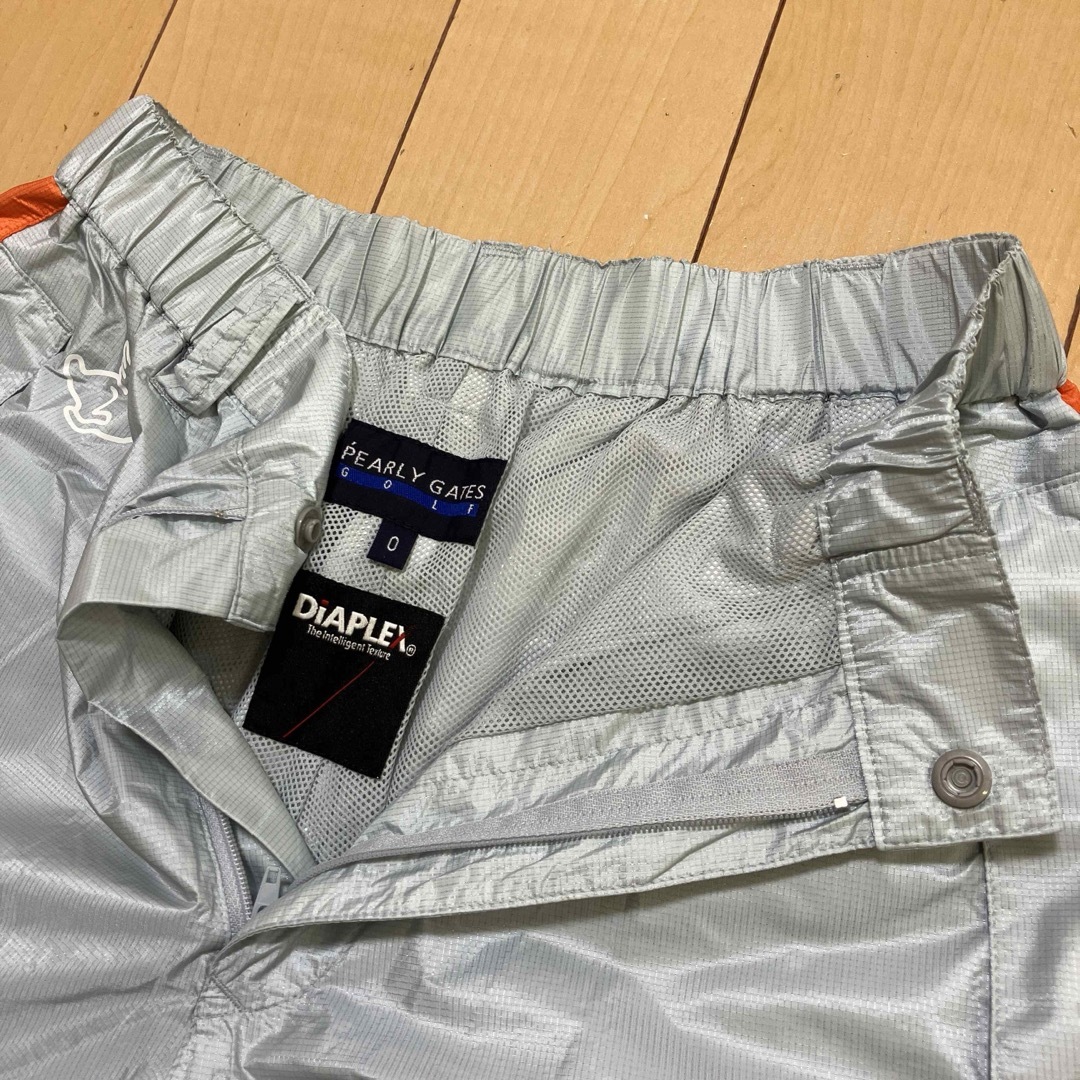 PEARLY GATESレインウェア セットアップ レディース グレー サイズ0 PEARLY GATESレインウェア セットアップ レディース グレー サイズ0