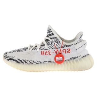 アディダス(adidas)のadidas アディダス YEEZY BOOST 350 V2 ZEBRA CP9654 イージーブースト 350 V2 ゼブラ ローカットスニーカー ホワイト/ブラック US9/27cm(スニーカー)