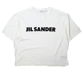 ジルサンダー(Jil Sander)のジルサンダー JIL SANDER ロゴプリント Tシャツ カットソー 半袖 S(Tシャツ/カットソー(半袖/袖なし))