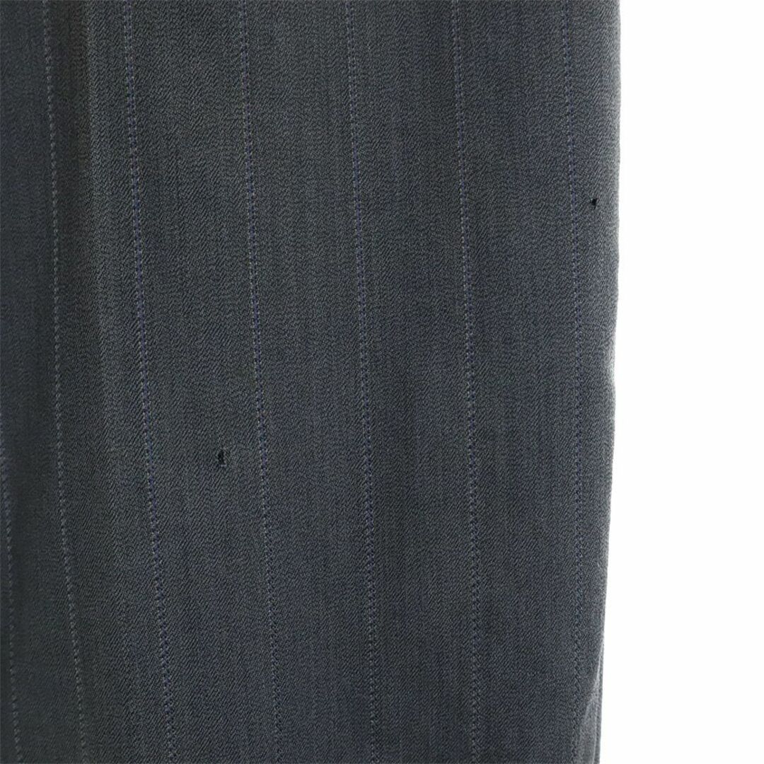 LANVIN - ランバン ウール ストライプ柄 ダブル スーツ 上下 LANVIN - ランバン ウール ストライプ柄 ダブル スーツ 上下