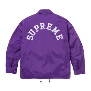 Supreme - Supreme x Champion Coaches Jacket Purple