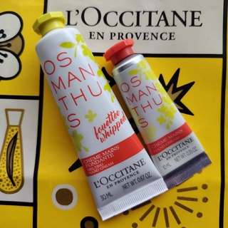 ロクシタン(L'OCCITANE)のロクシタンハンドクリームオスマンサス２本セット正規品(ハンドクリーム)