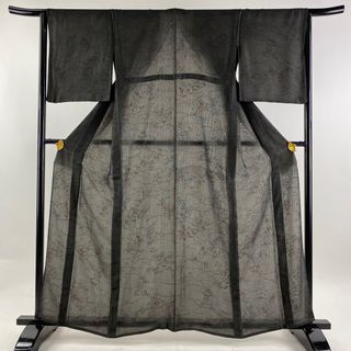 小紋 身丈160cm 裄丈64cm 正絹 秀品 【中古】(着物)