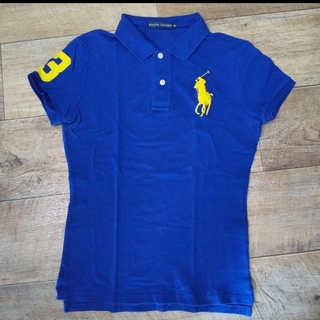 ラルフローレン(Ralph Lauren)のRALPH LAUREN〈M〉ビッグ3ロゴ ポロシャツ(ポロシャツ)