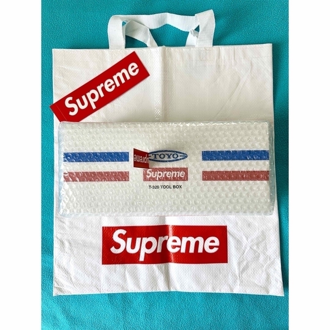 ✨コラボ・未使用品✨Supreme ×TOYO Steel Toolbox 青 ✨コラボ・未使用品✨Supreme ×TOYO Steel Toolbox 青