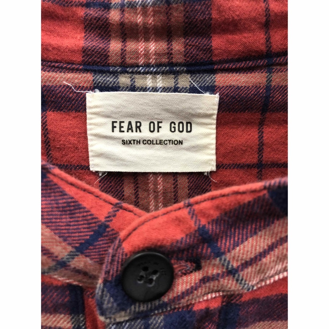 FEAR OF GOD - FEAR OF GOD プルオーバーシャツ 6th チェック FEAR OF GOD - FEAR OF GOD プルオーバーシャツ 6th チェック