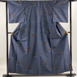 紬 身丈156cm 裄丈62.5cm 正絹 美品 秀品 【中古】(着物)