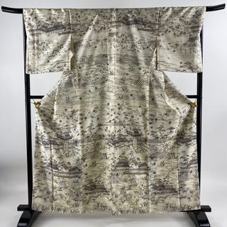 訪問着 身丈163.5cm 裄丈67.5cm 正絹 美品 秀品 【中古】(着物)