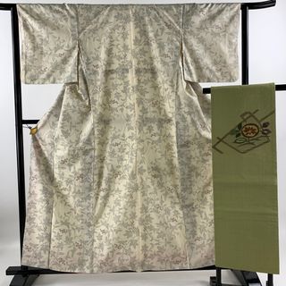 紬 身丈160cm 裄丈64cm 正絹 美品 秀品 【中古】(着物)