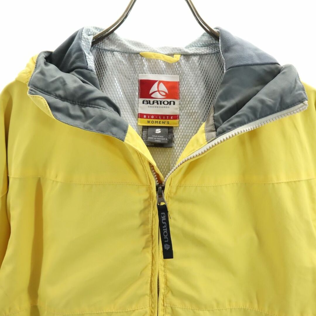 BURTON - バートン スノーボード ウェア S イエロー BURTON BURTON - バートン スノーボード ウェア S イエロー BURTON