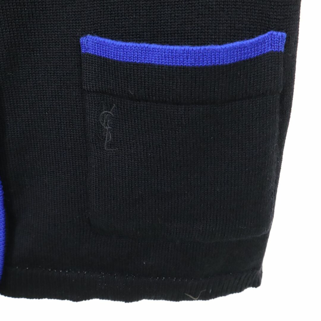 YVES SAINT LAURENT 半袖ニット カーディガン