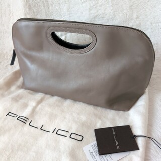 ペリーコ(PELLICO)のPELLICO アネッリ ハンドバッグ バイカラー クラッチ(ハンドバッグ)