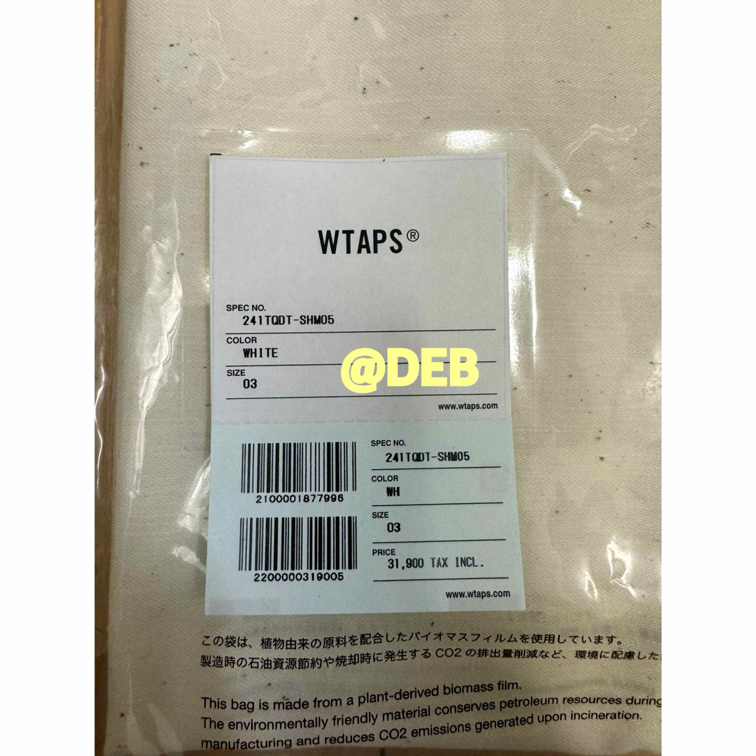 W)taps - WTAPS 2024SS LEAGUE SS WHITE Lサイズ の通販 by でぶ W)taps - WTAPS 2024SS LEAGUE SS WHITE Lサイズ の通販 by でぶ