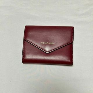 マイケルコース(Michael Kors)のMICHAEL KORS マイケルコースコンパクトウォレット 財布 レッド(財布)