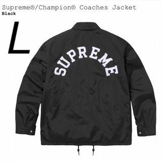 Supreme - Supreme x Champion Coaches Jacket Black