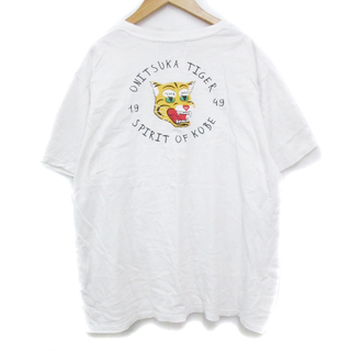 Onitsuka Tiger - Onitsuka Tiger GRAPHIC TEE Tシャツ 半袖 XL 白